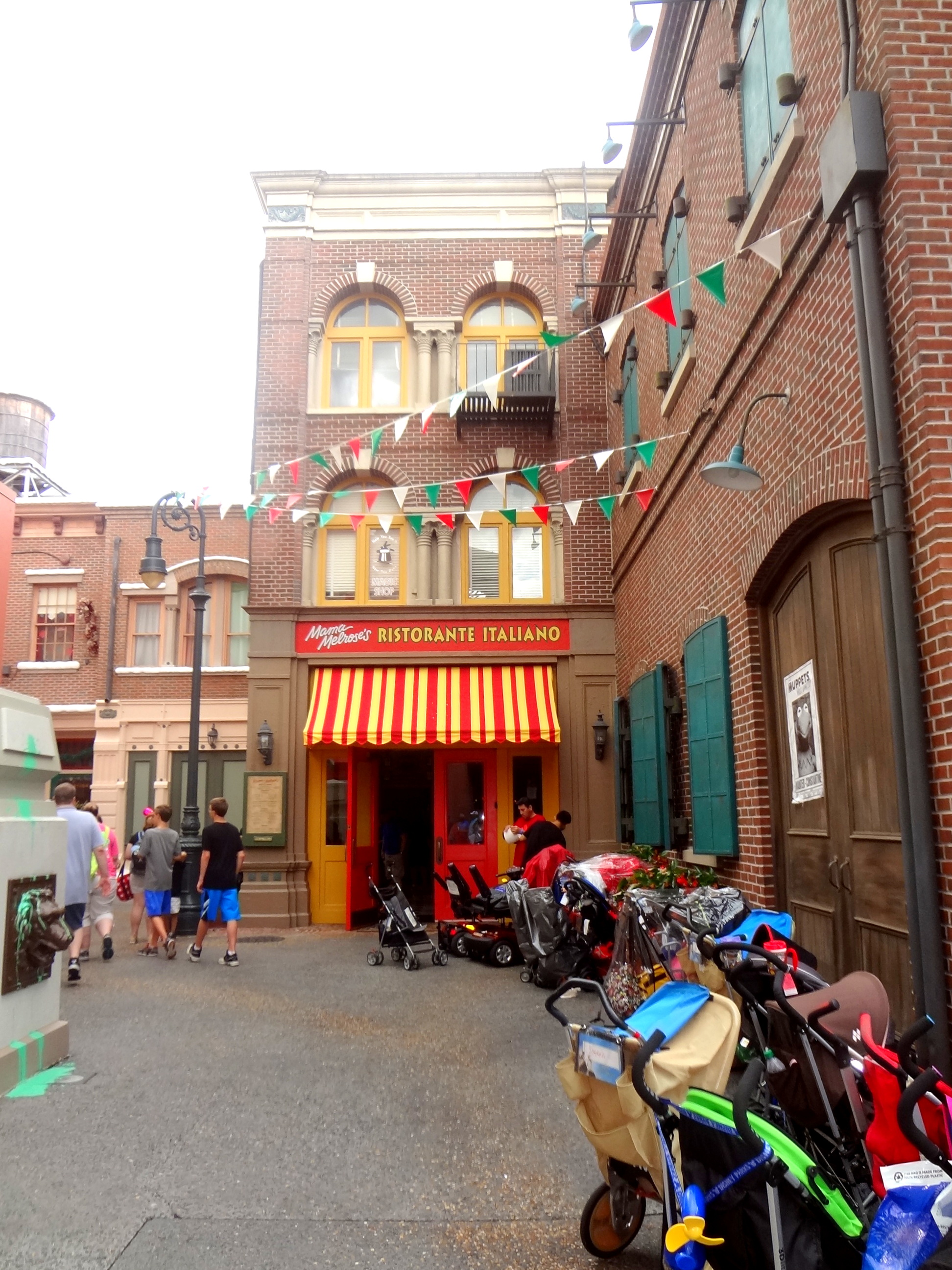 Mama Melrose's: restaurante italiano no parque da Disney