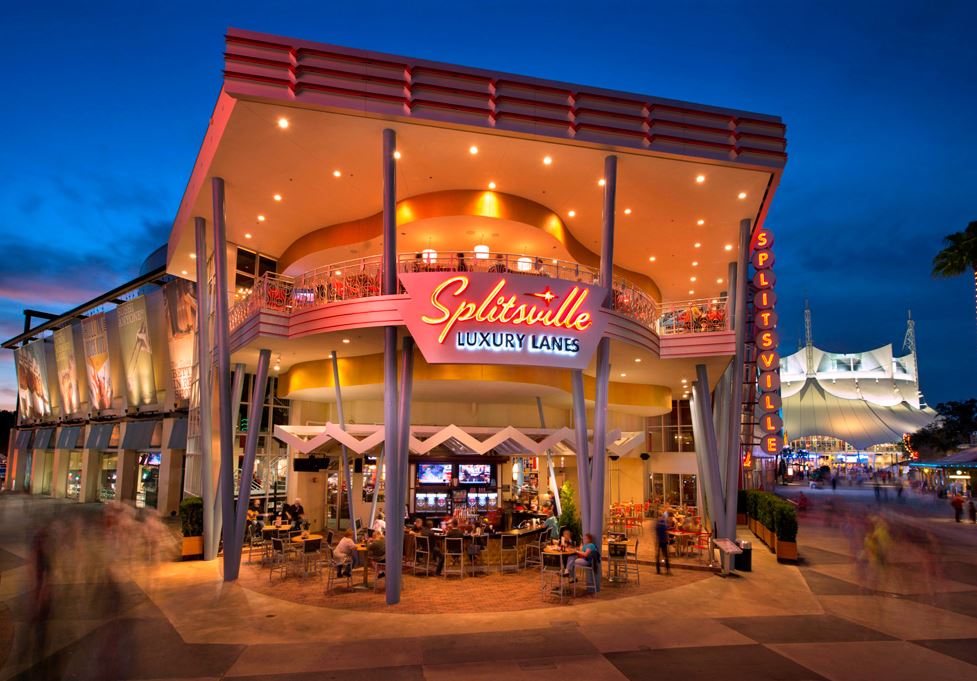 Splitsville Luxury Lanes: restaurante descontraído em Disney Springs