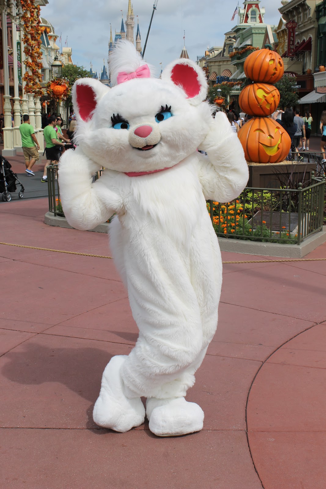 Marie at Flagpole MK