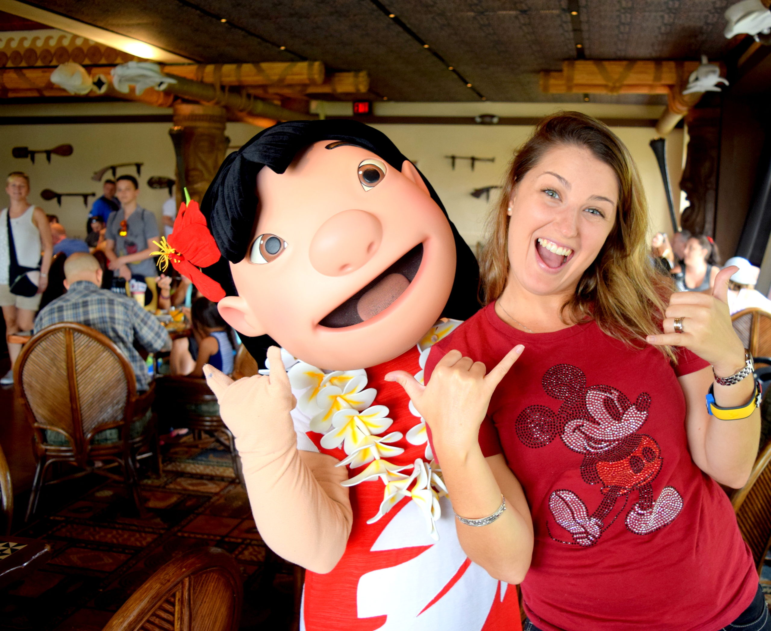 Ohana - Café da manhã com personagens