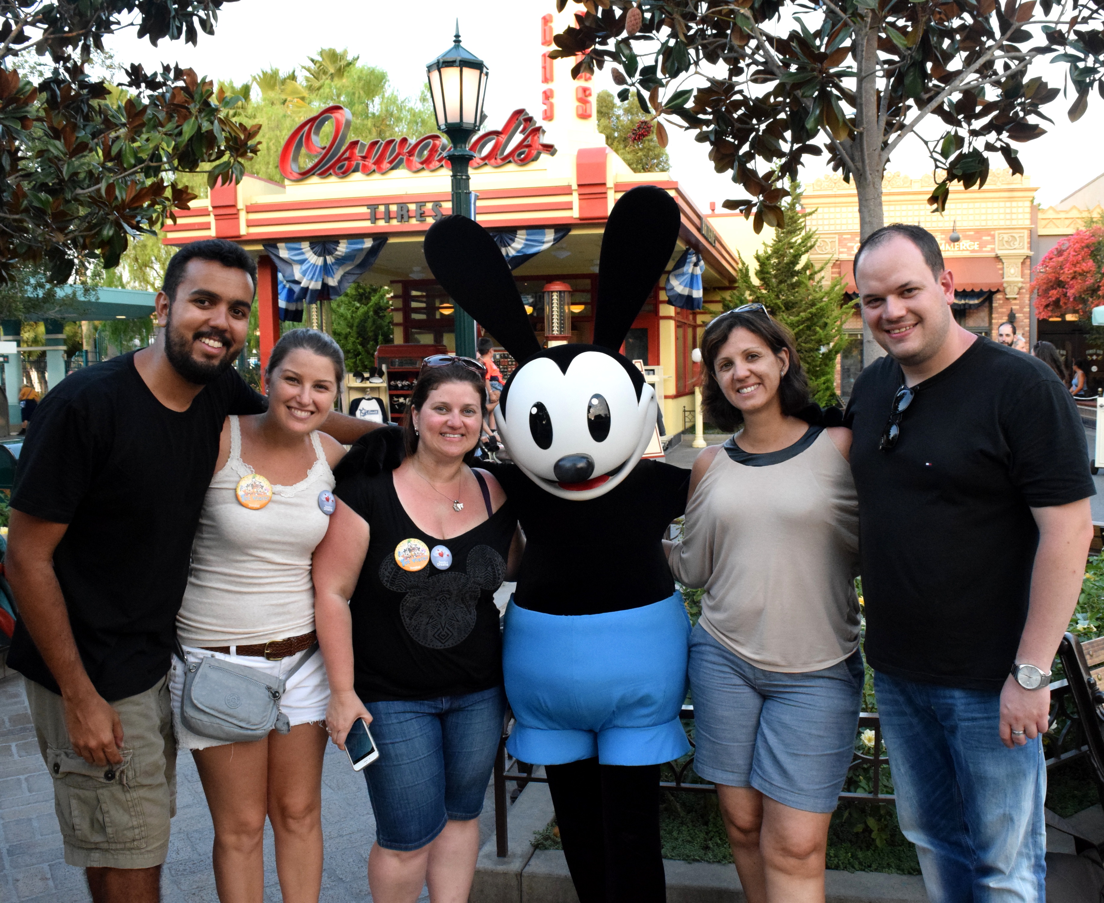 Disney's California Adventure Personagem Oswald Disney