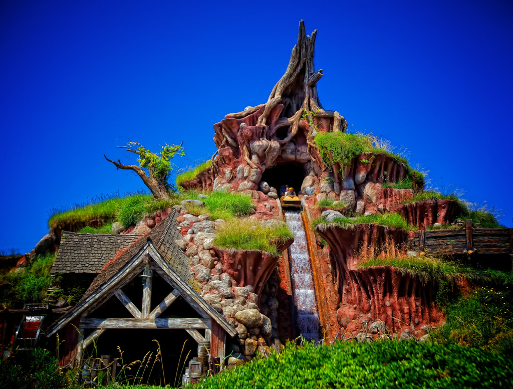 Splash Mountain fechada para reforma