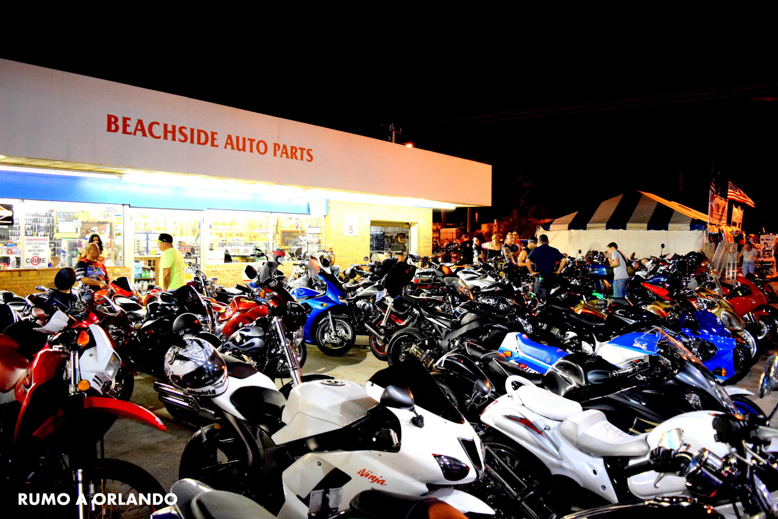 Biketoberfest - evento de motociclistas em Daytona Beach