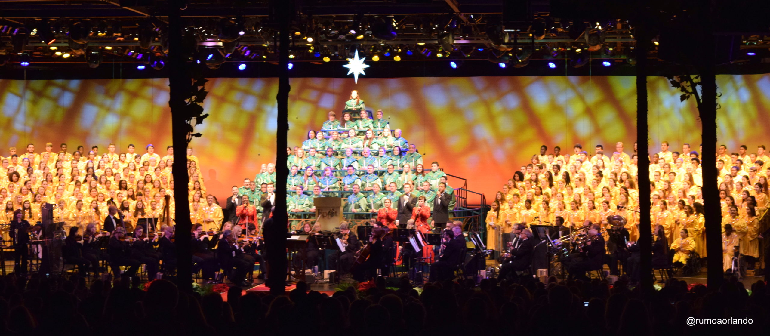 Candlelight Processional – o evento de Natal do parque Epcot