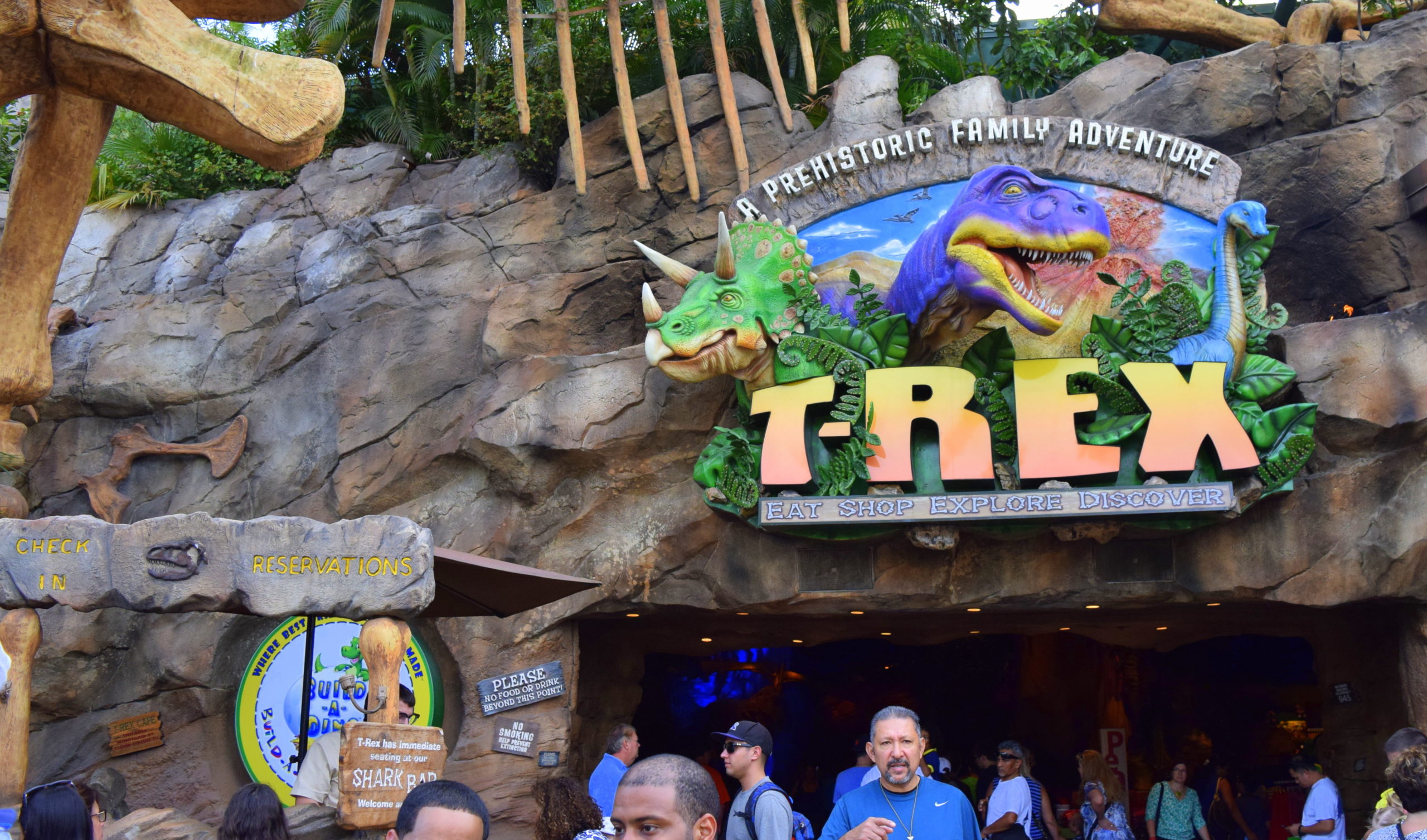 T-Rex Cafe - Restaurante temático da Disney