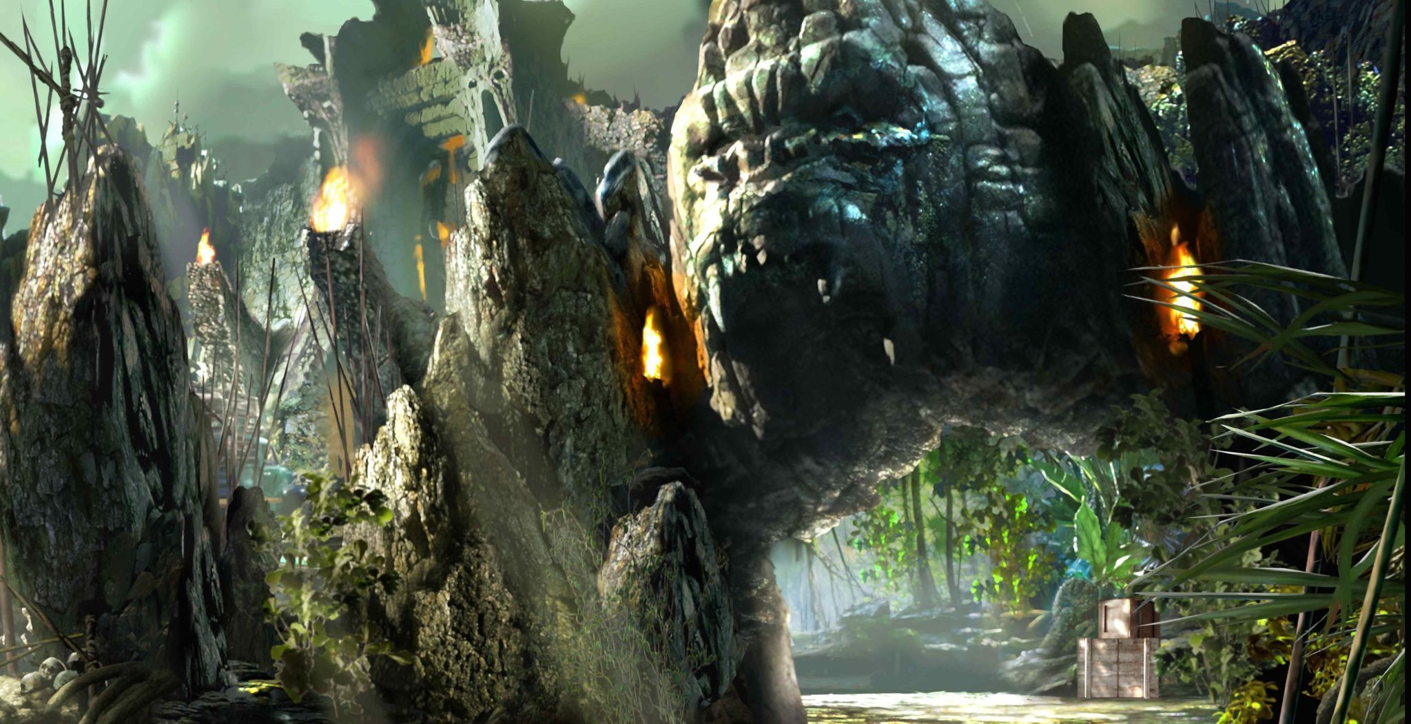 Novos detalhes sobre a atração Skull Island: Reign of Kong