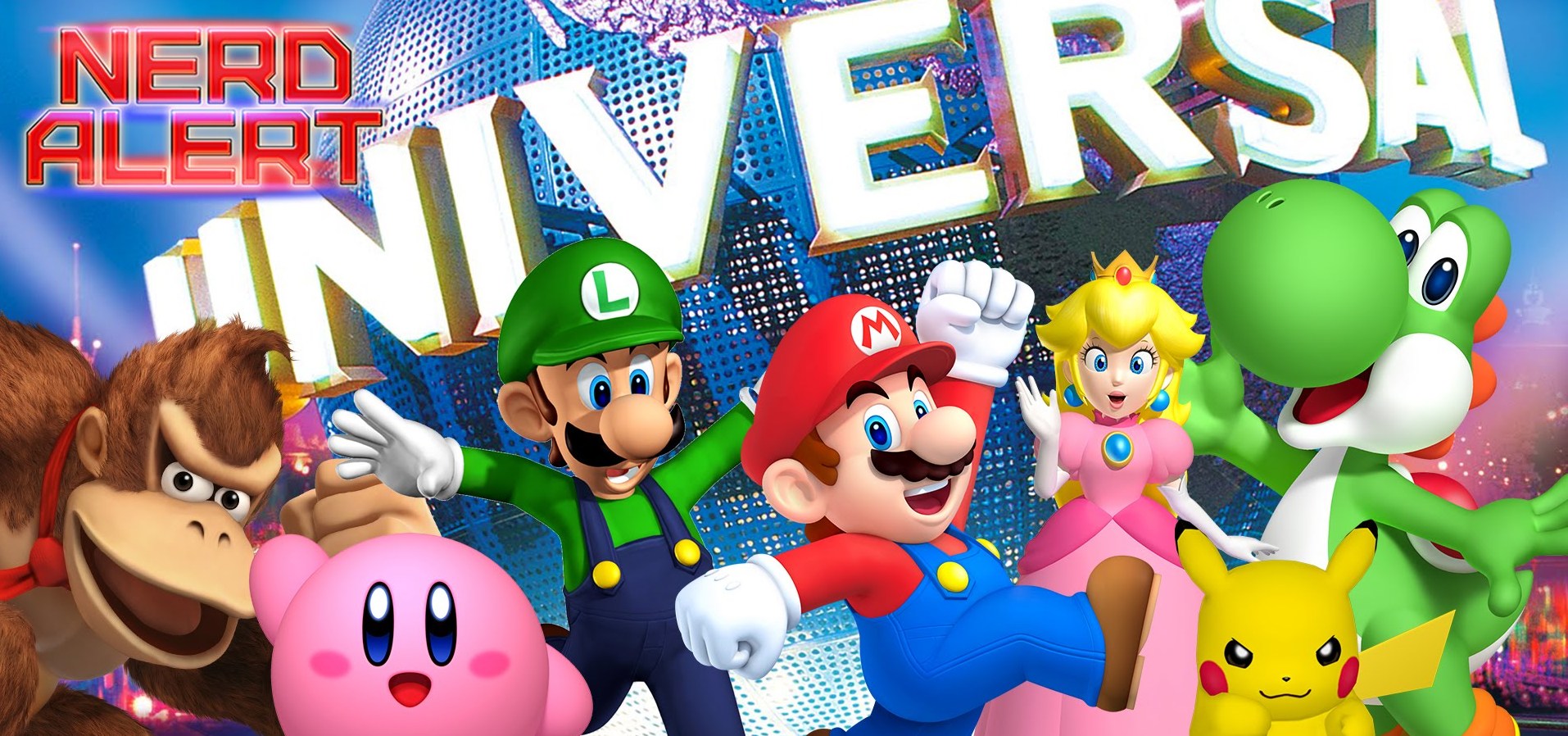 Alerta Nerd: Universal Studios anuncia área da Nintendo em seus parques temáticos