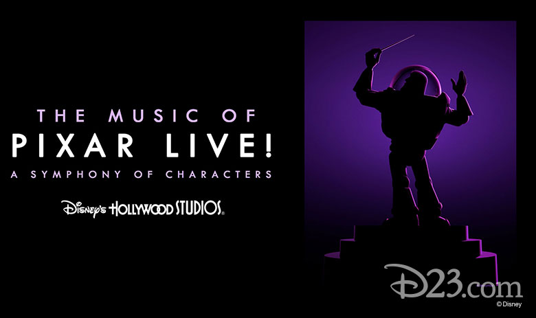 Atração nova no Hollywood Studios - The Music of Pixar Live!
