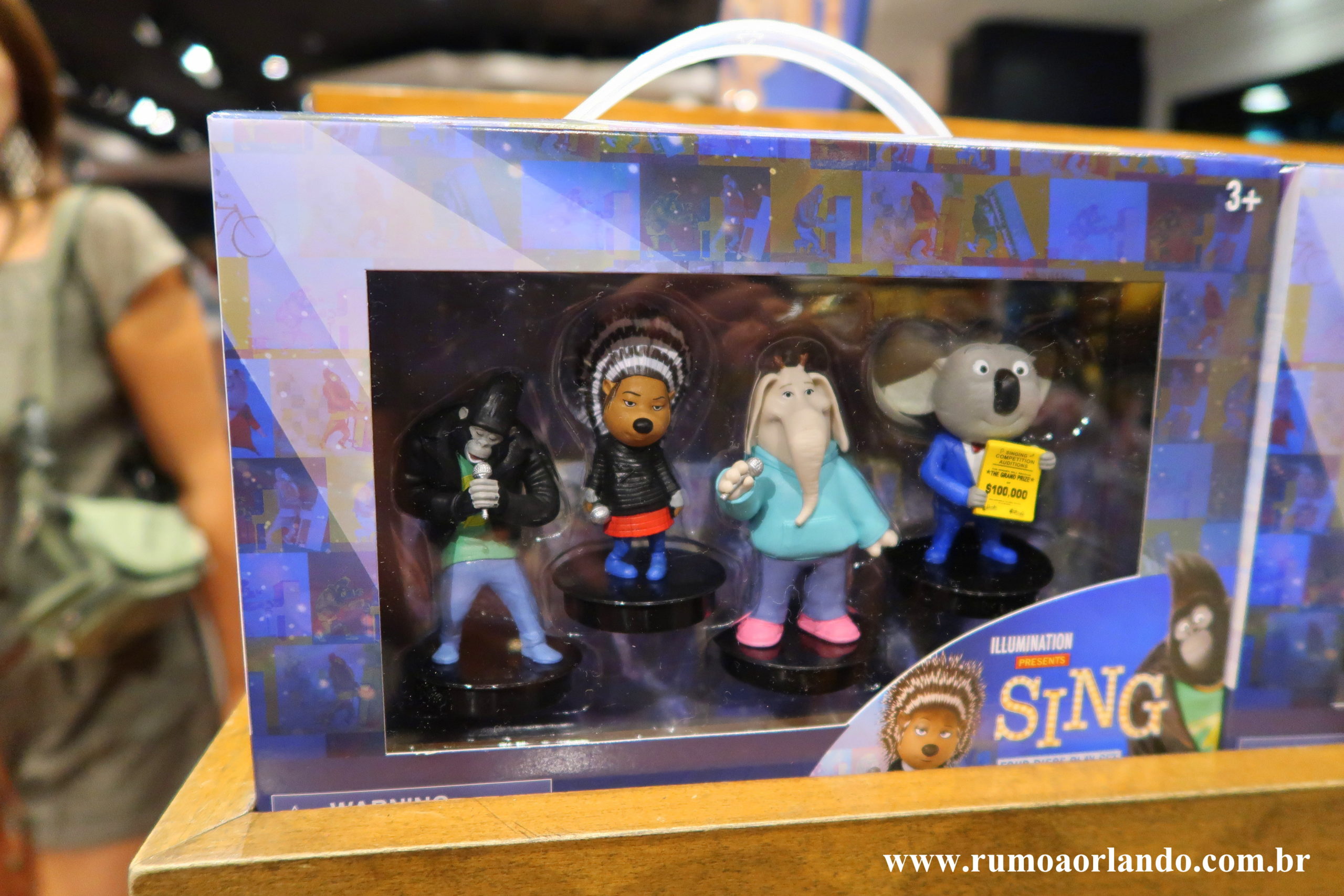 Onde encontrar produtos do filme SING em Orlando