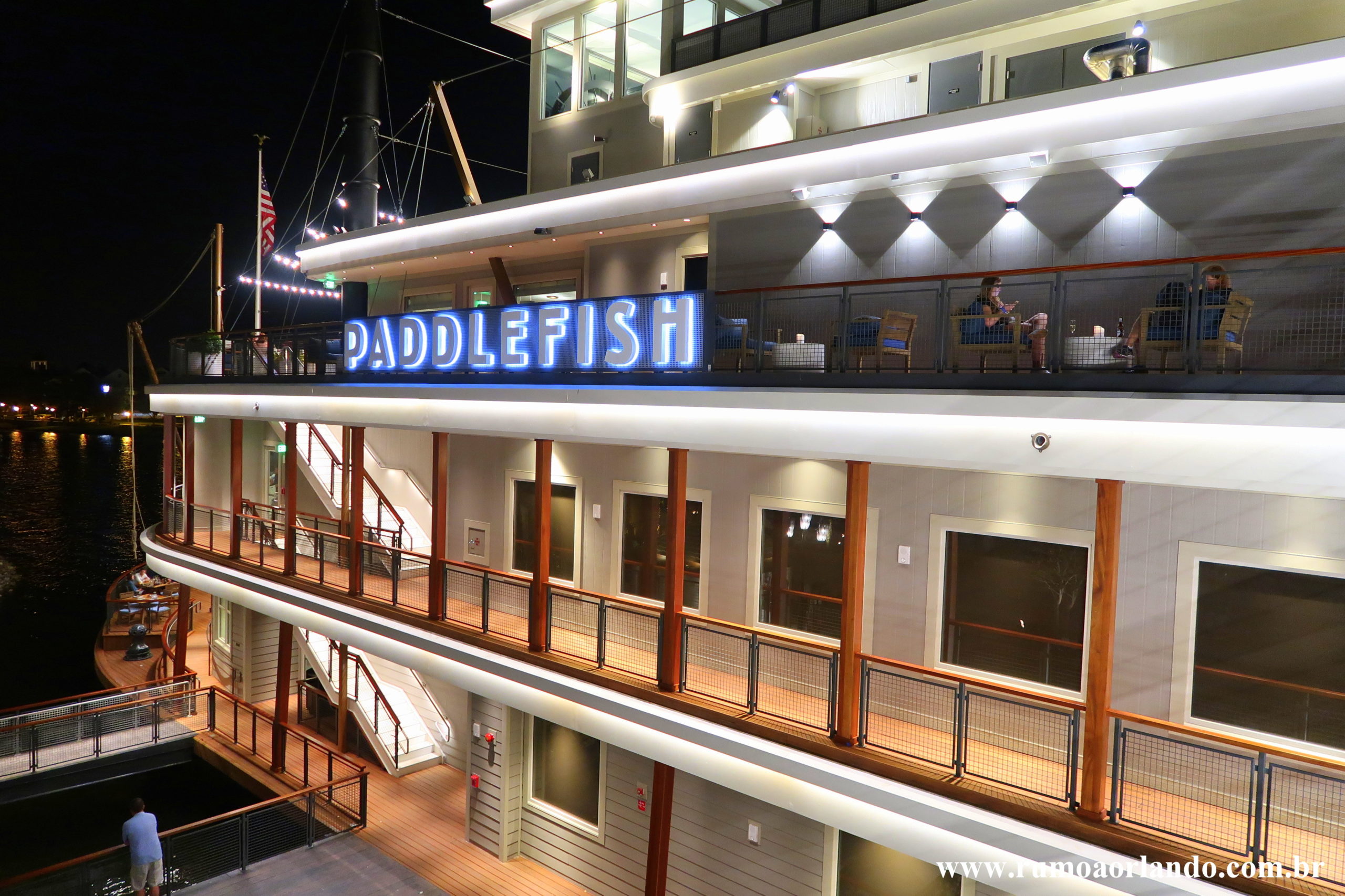 Como é o Paddlefish