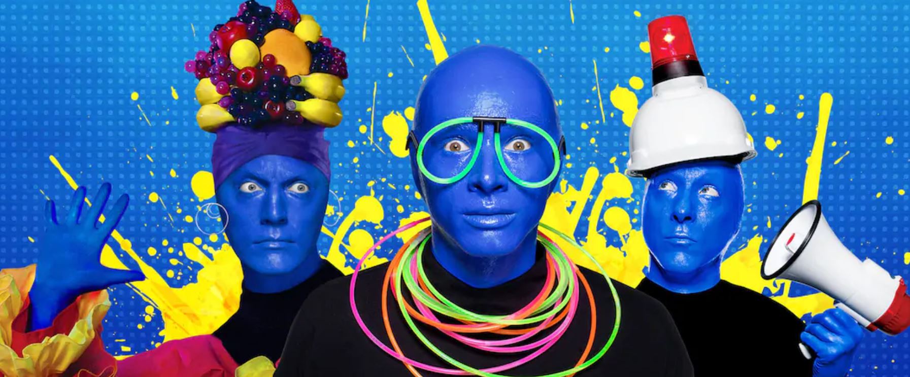 Como é o show do Blue Man Group em Orlando?
