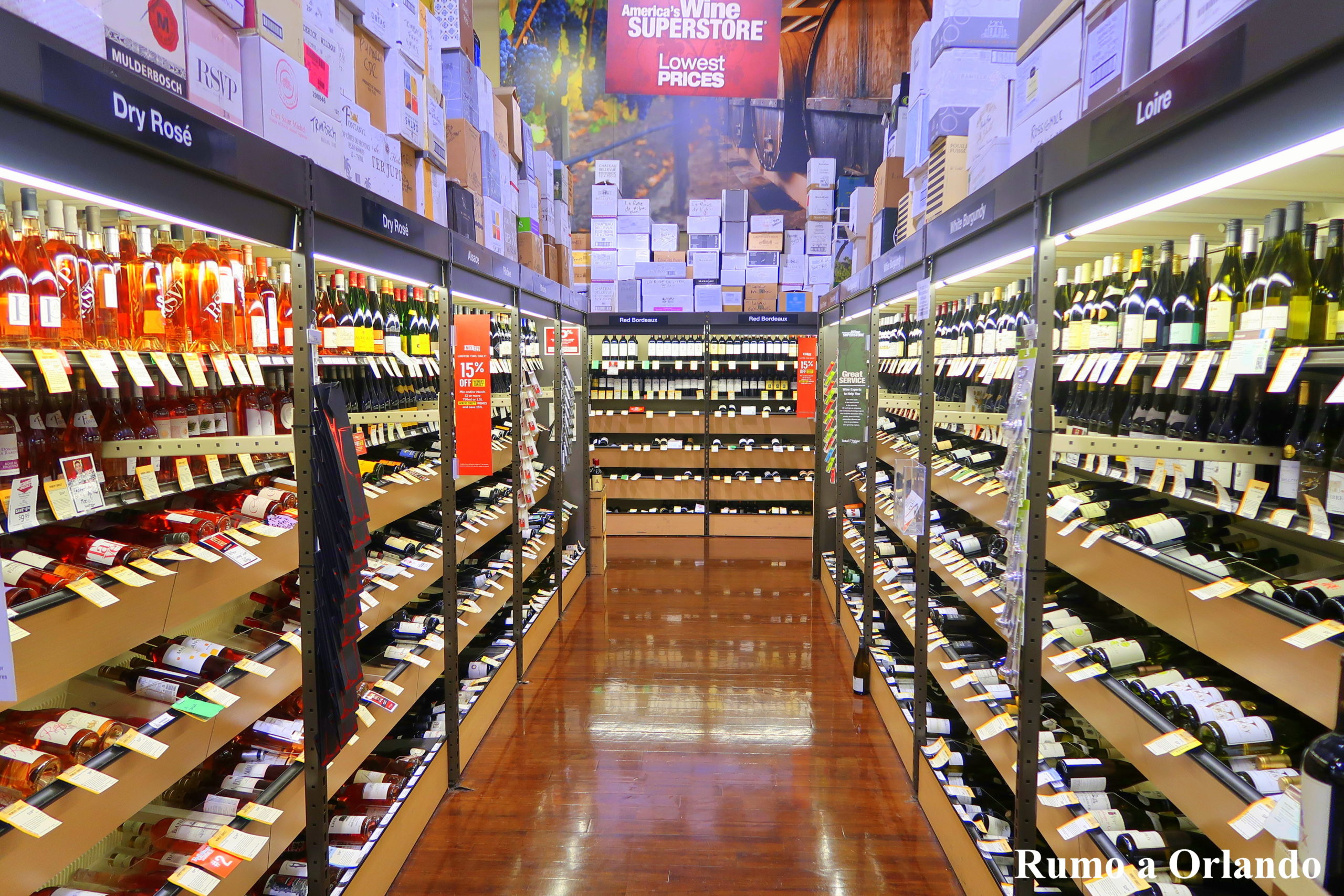 Onde comprar vinho em Orlando