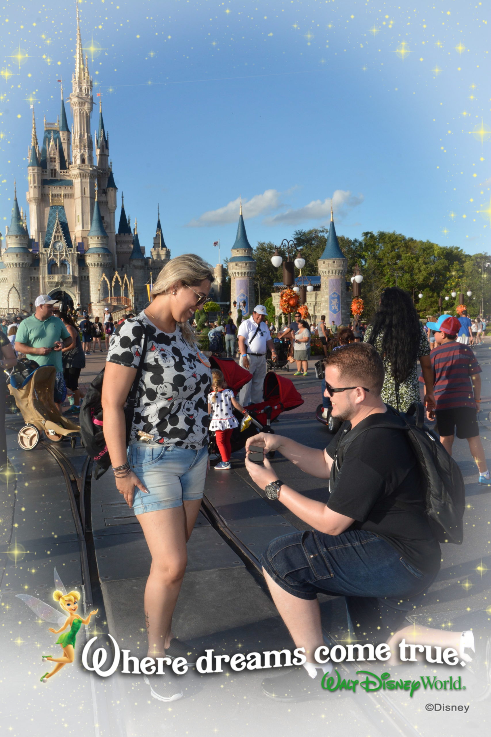 Pedido de casamento na Disney - Será que teve 