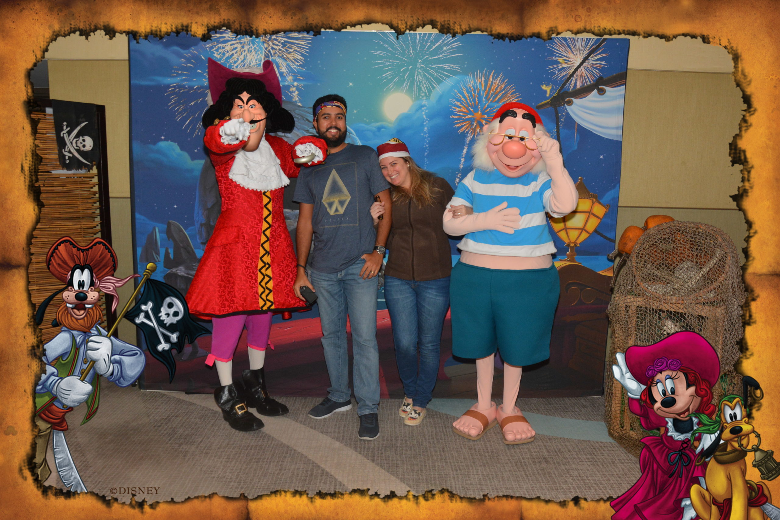 Como é o Pirates & Pals Fireworks Voyage