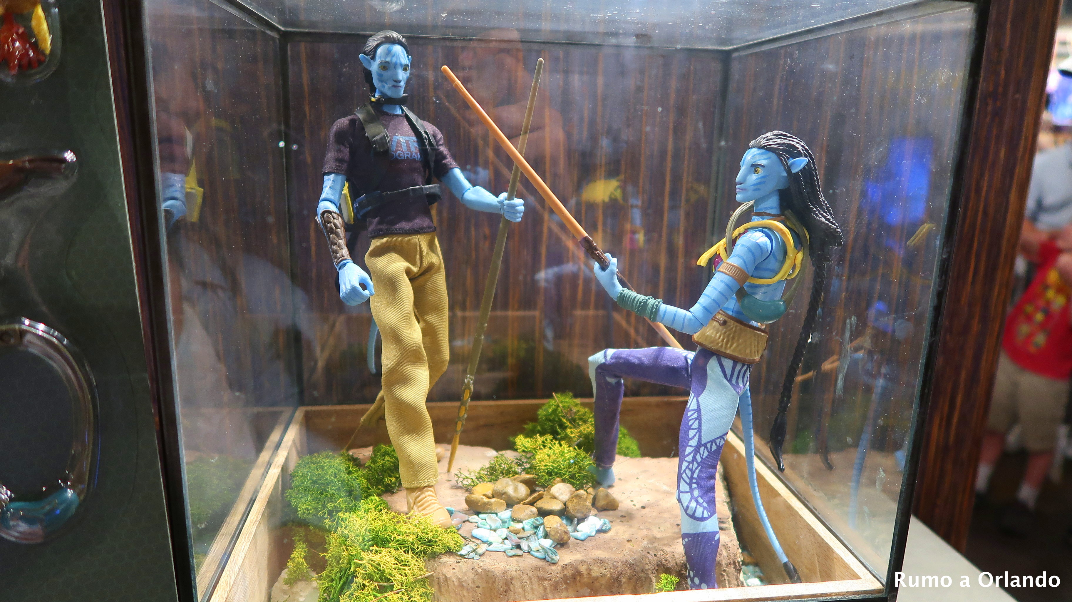 loja do Avatar no Animal Kingdom