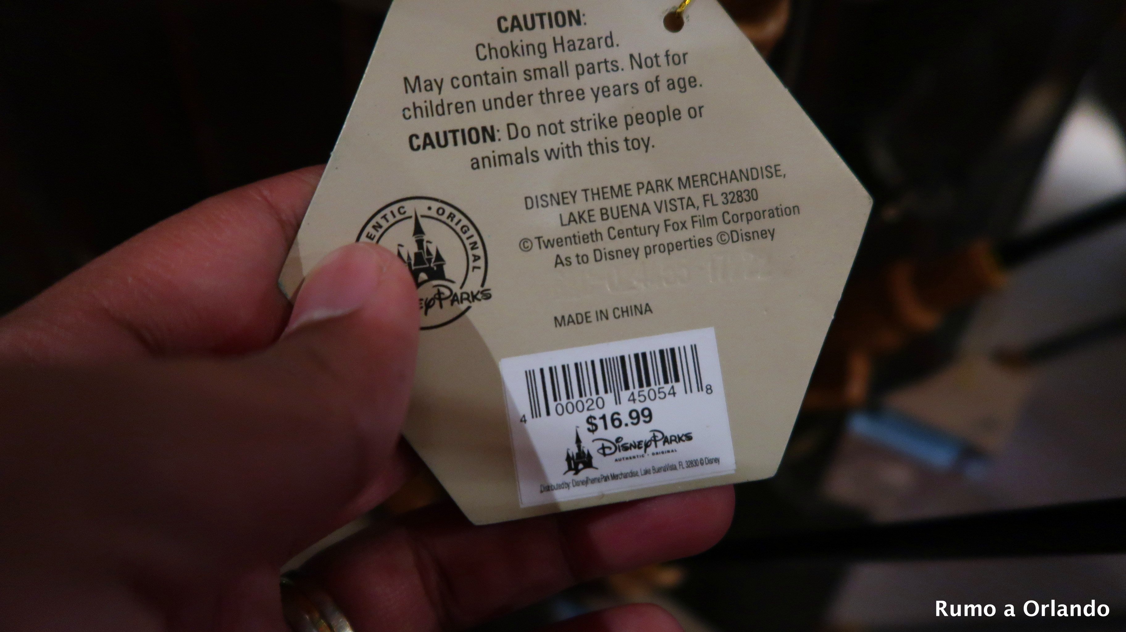 loja do Avatar no Animal Kingdom