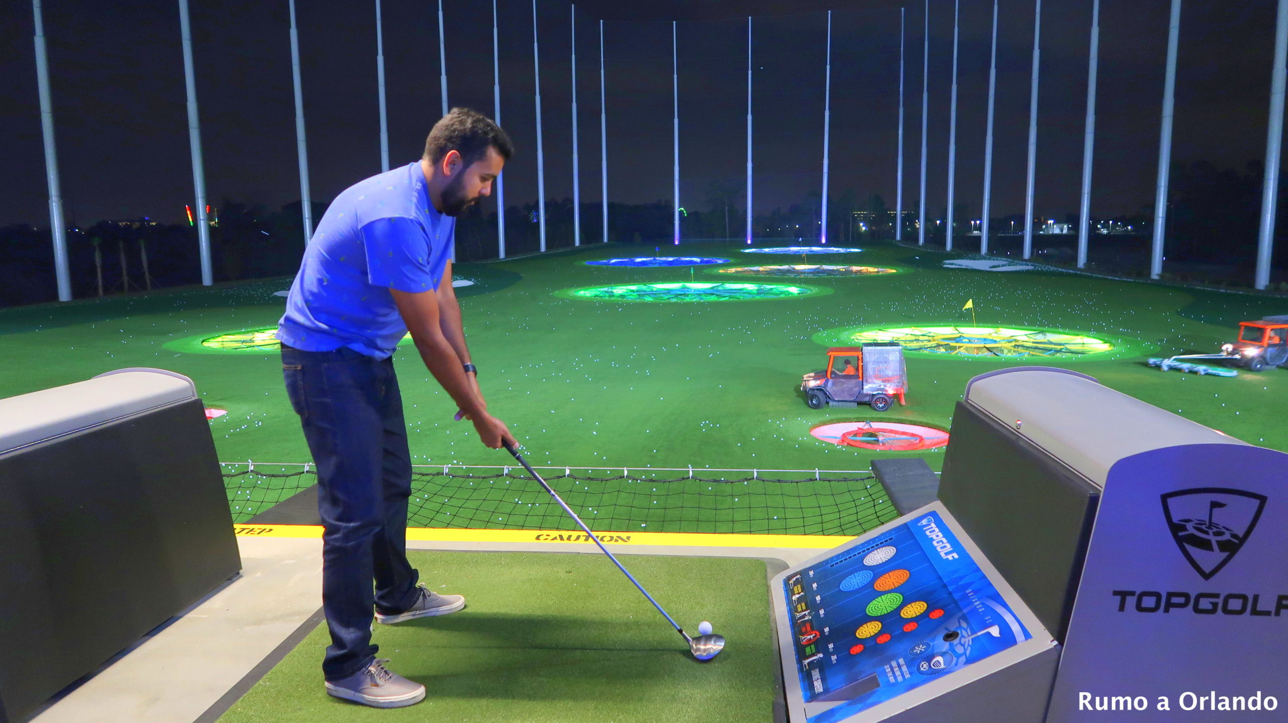 Como é o Top Golf em Orlando