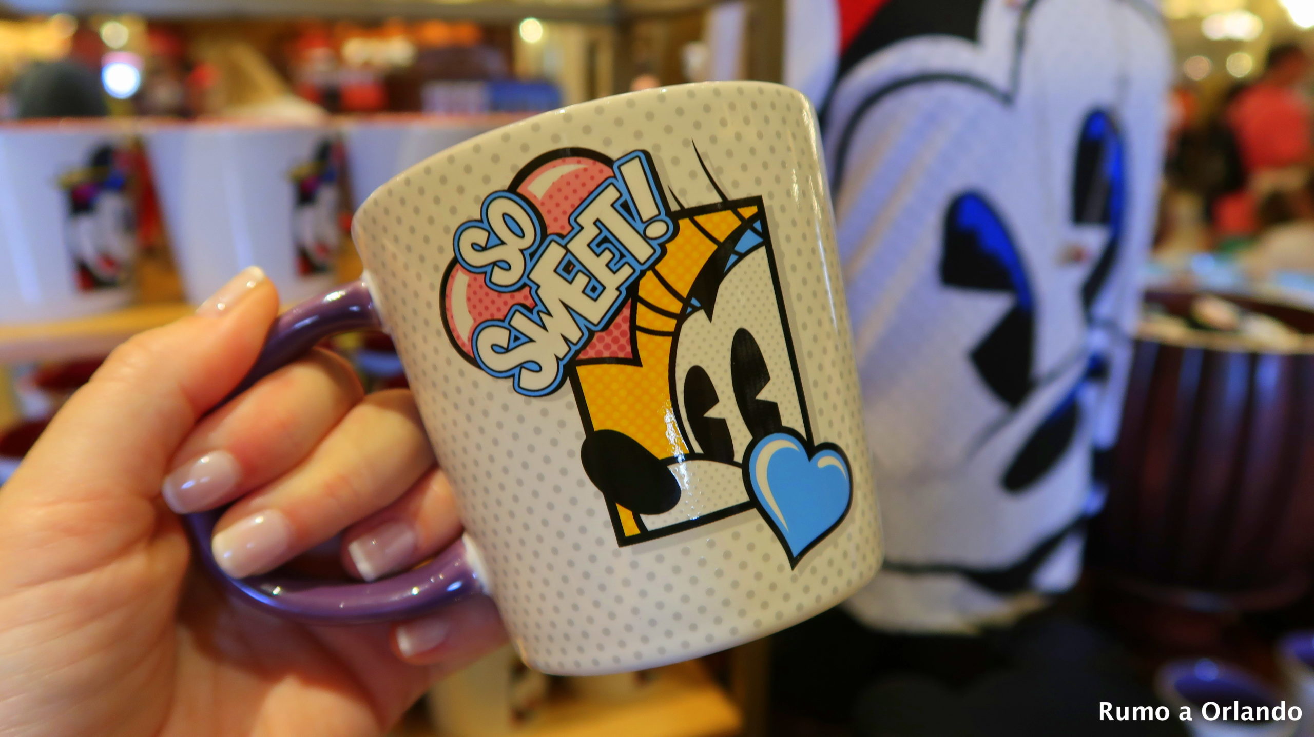 Novos produtos nas lojas Disney