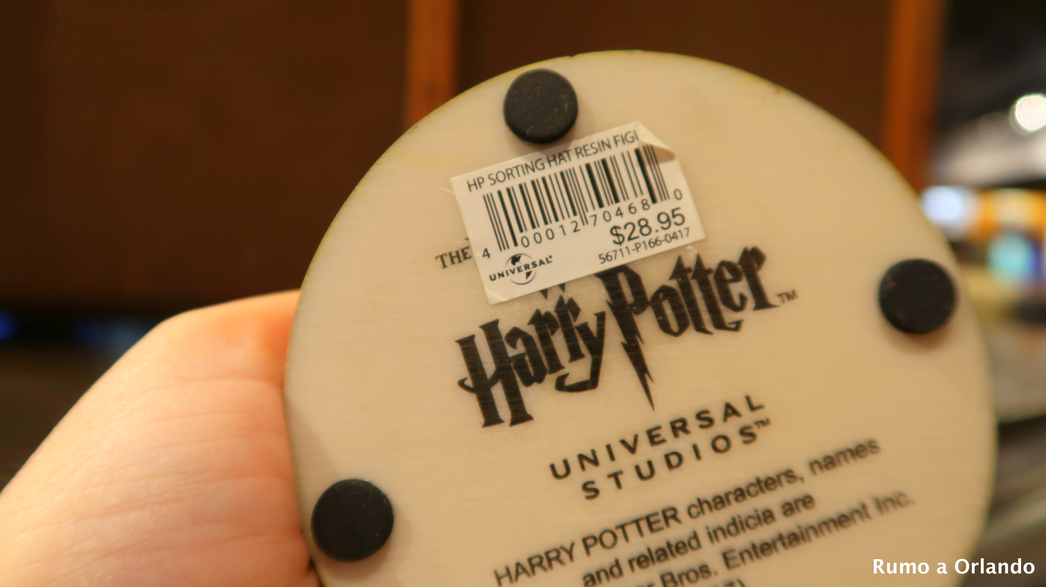 Produtos Harry Potter na Universal Studios Store