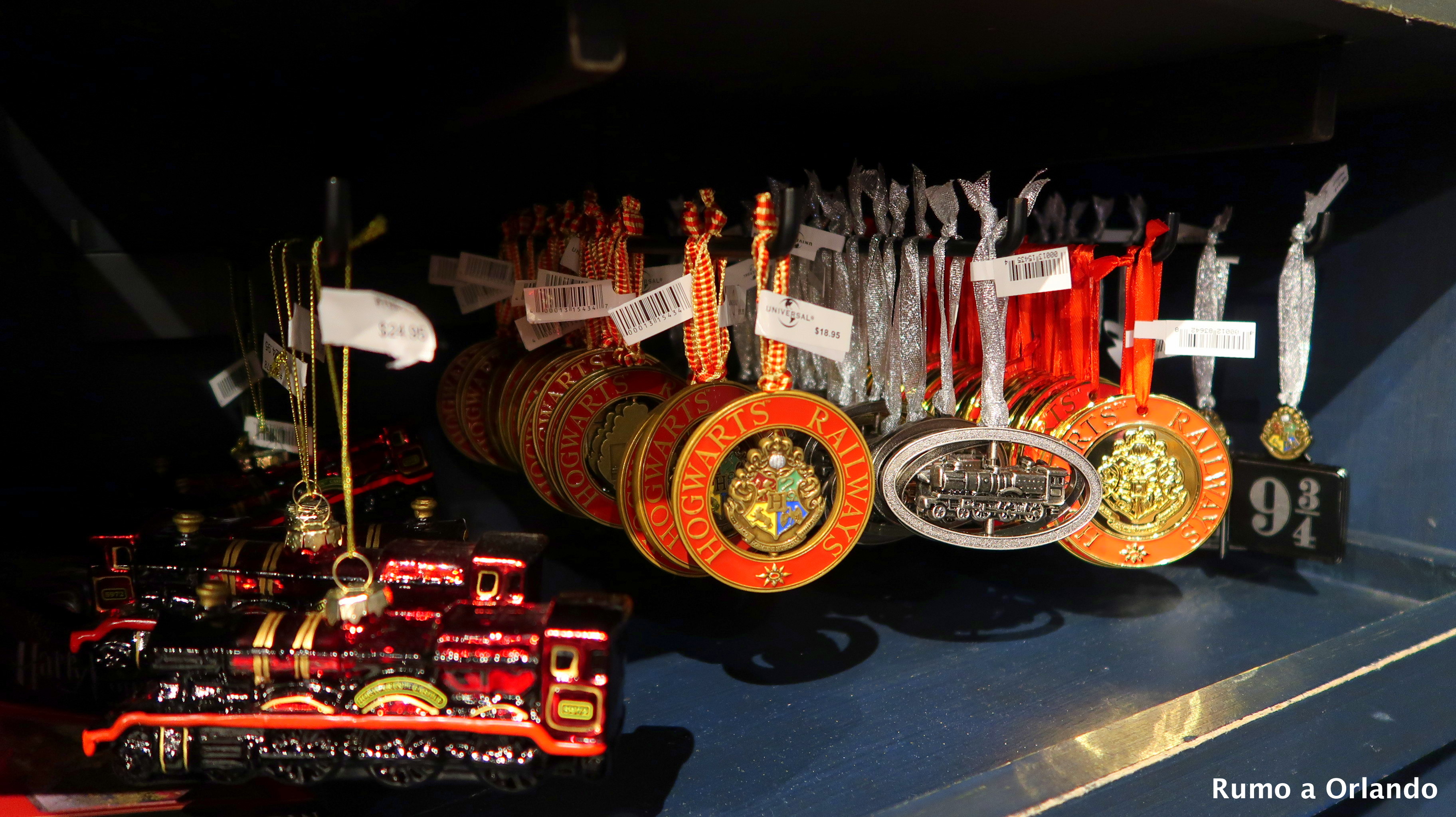 Produtos Harry Potter na Universal Studios Store