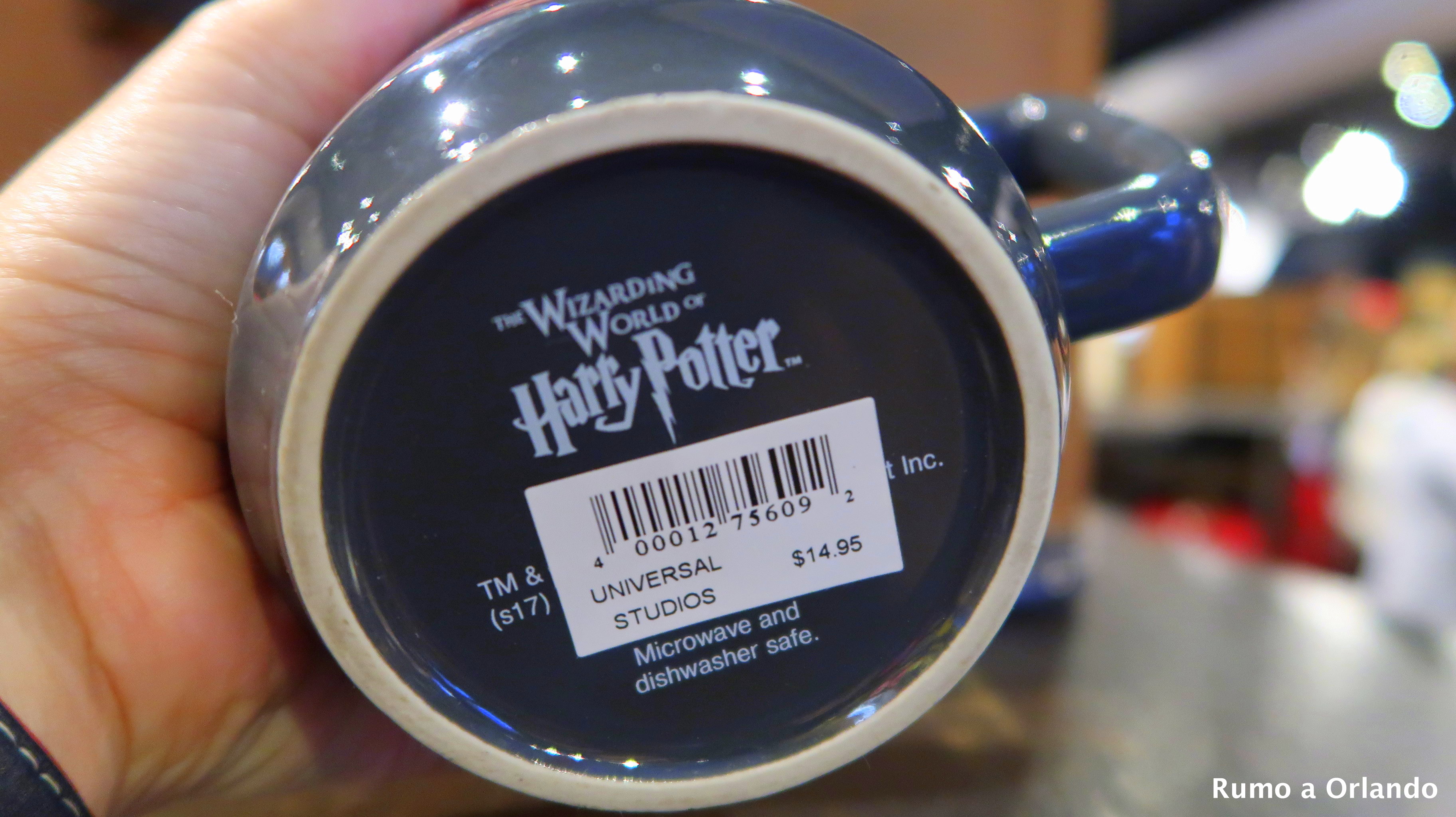 Produtos Harry Potter na Universal Studios Store