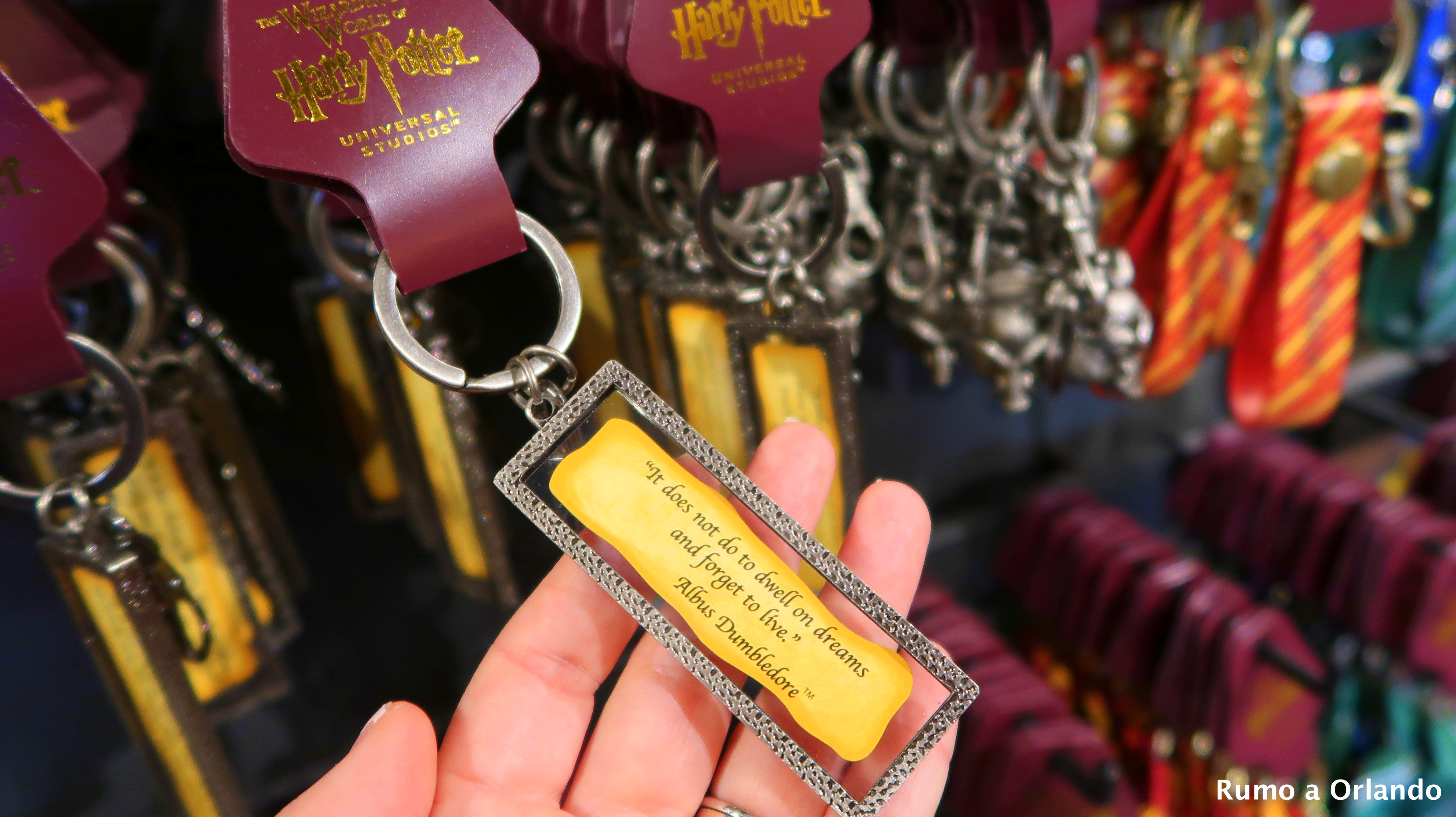 Produtos Harry Potter na Universal Studios Store