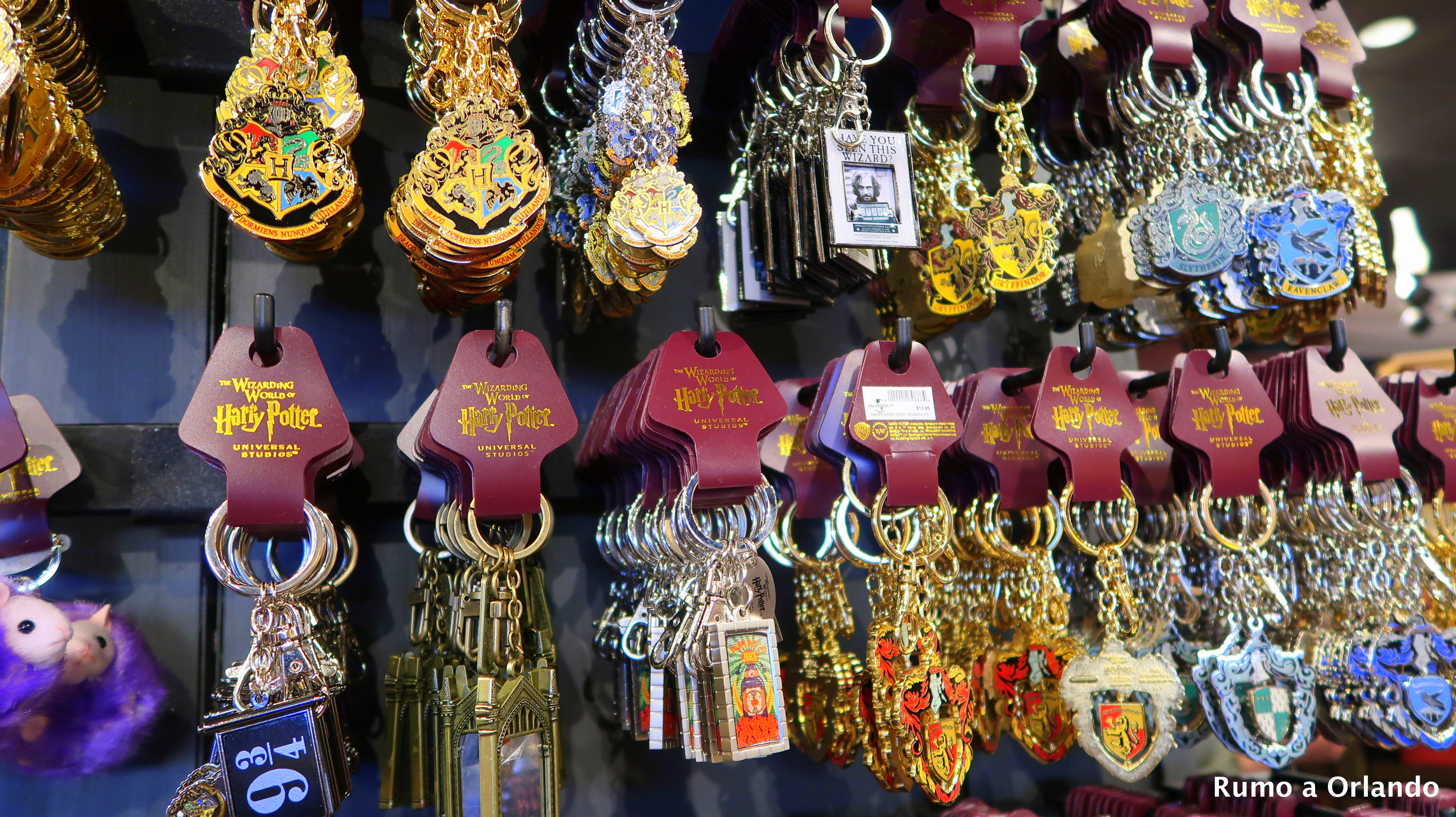 Produtos Harry Potter na Universal Studios Store