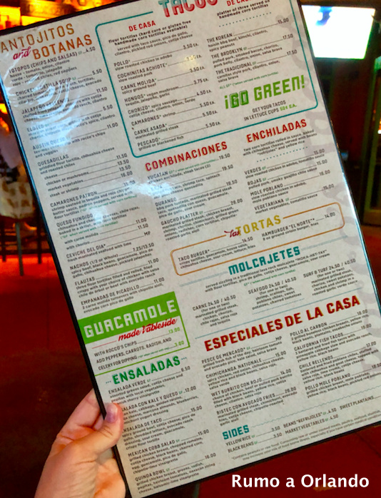 restaurante mexicano Orlando