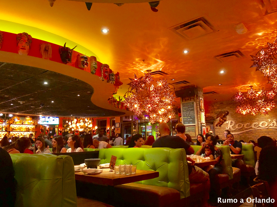 Como é o Rocco's Tacos