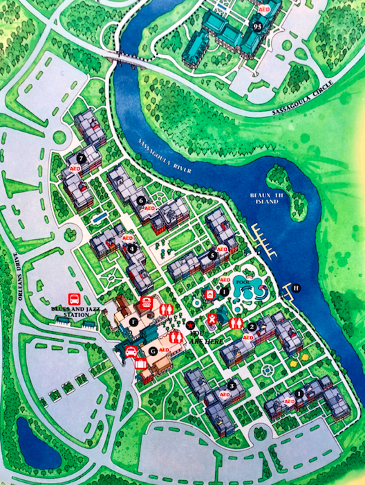 Corrida  Disney's Port Orleans Resort