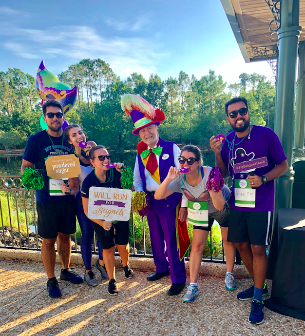 corrida  Disney's Port Orleans Resort