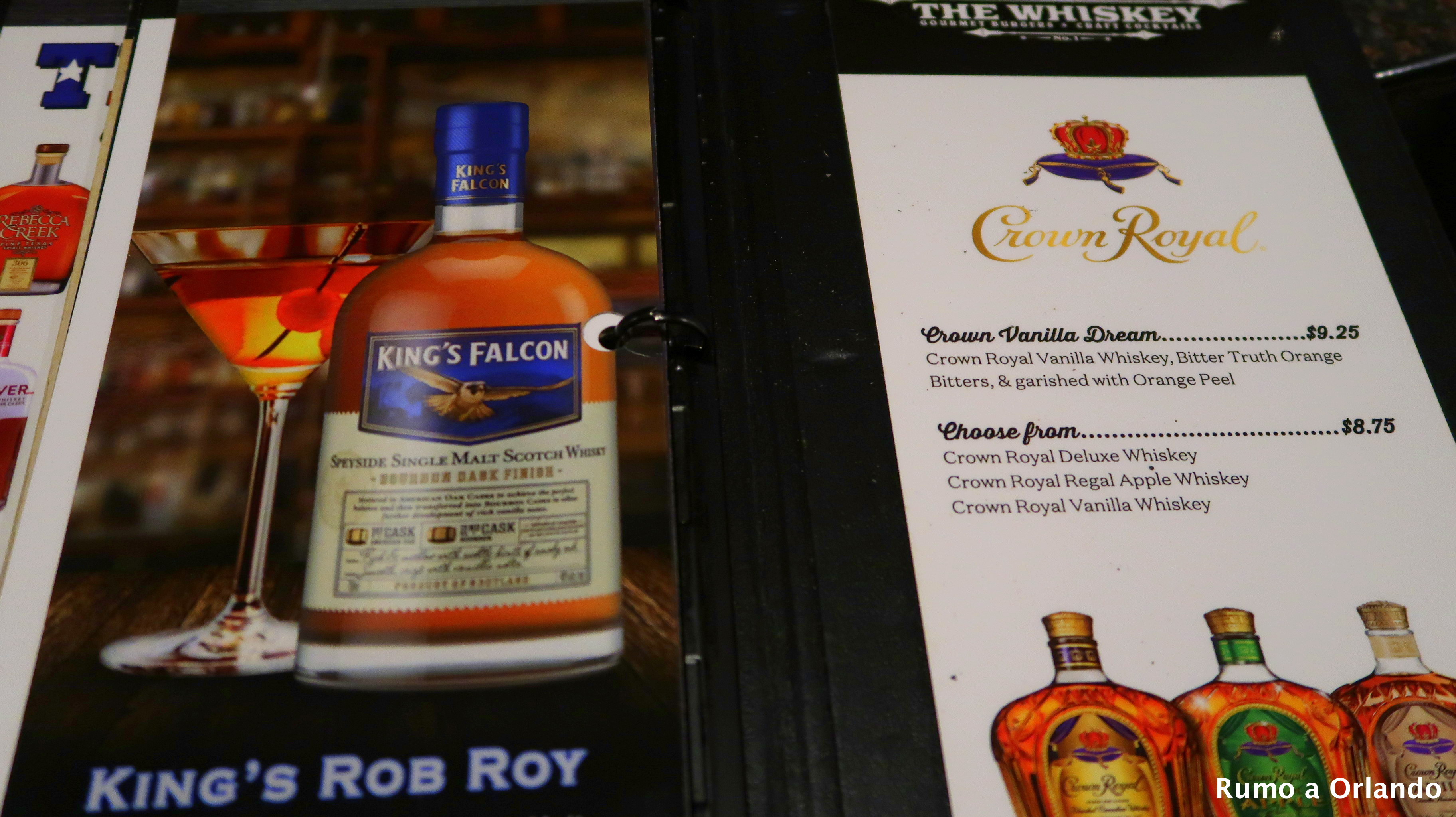 The Whiskey Burger hamburgeria em Orlando