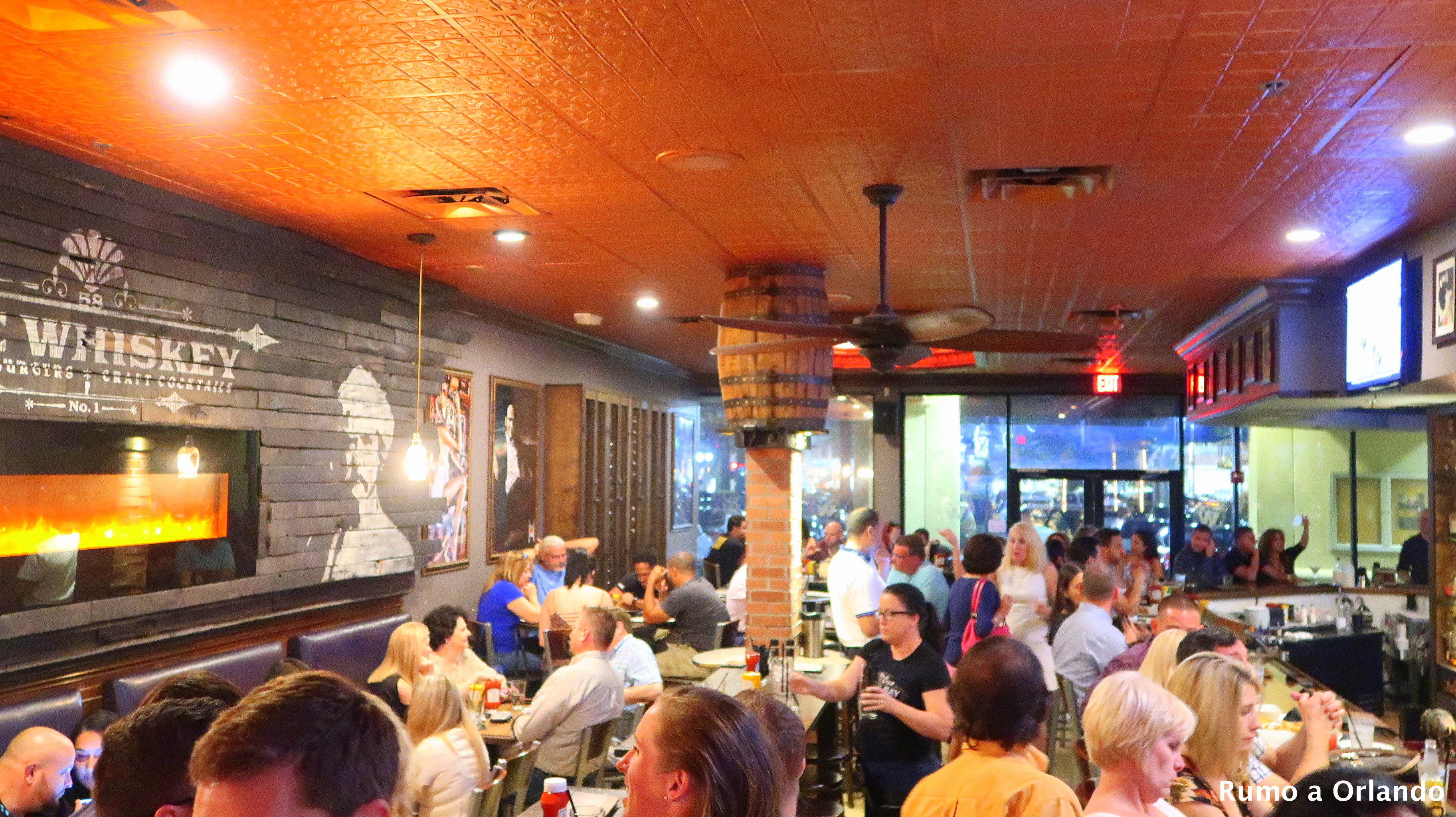 The Whiskey Burger hamburgeria em Orlando