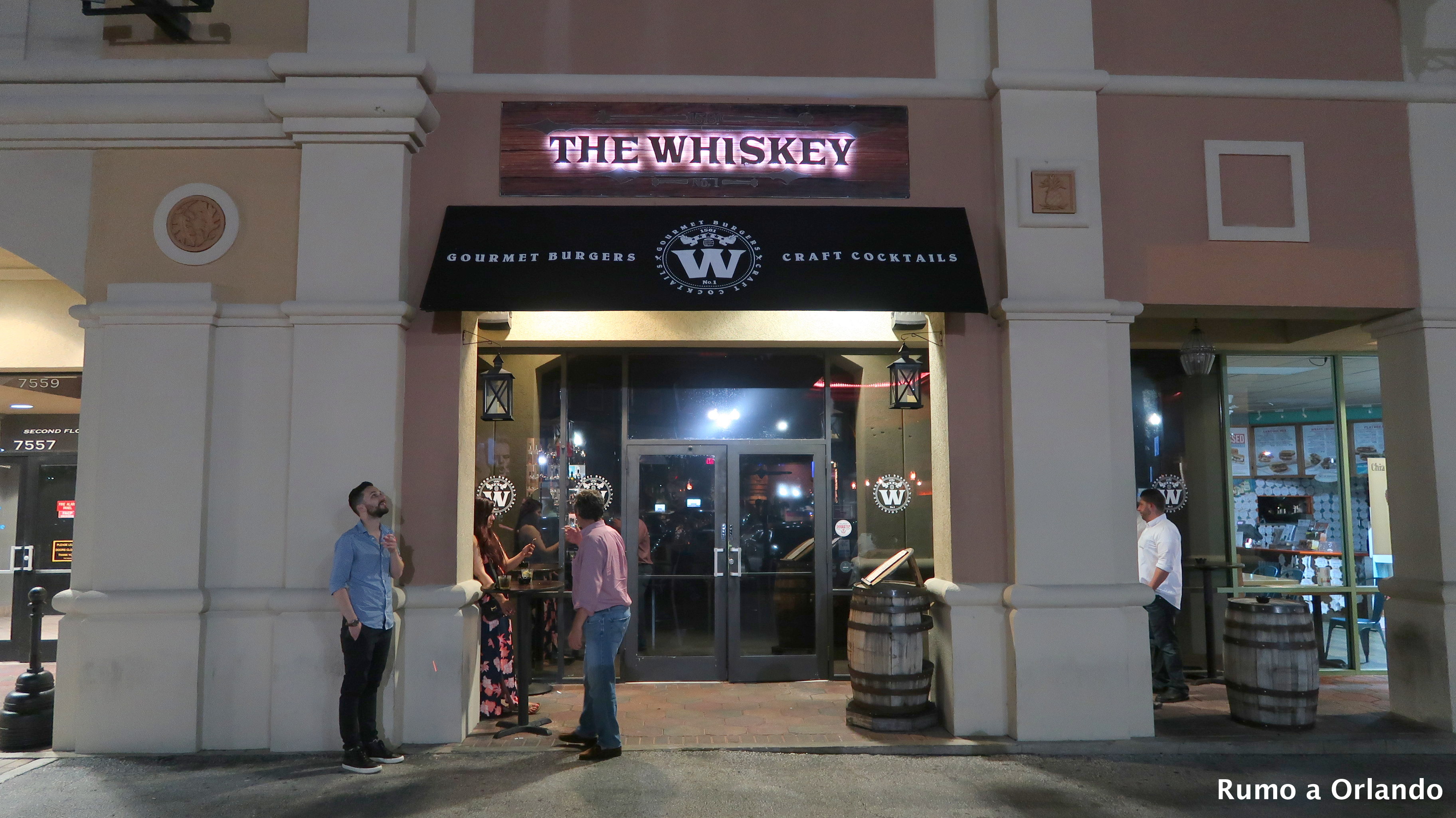 The Whiskey Burger hamburgeria em Orlando