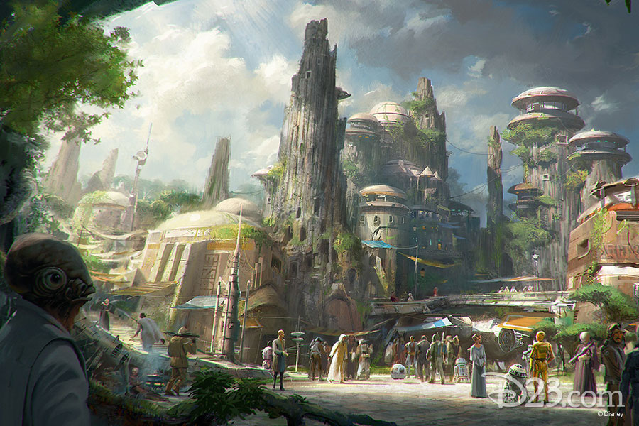 inauguração Star Wars Galaxy's Edge