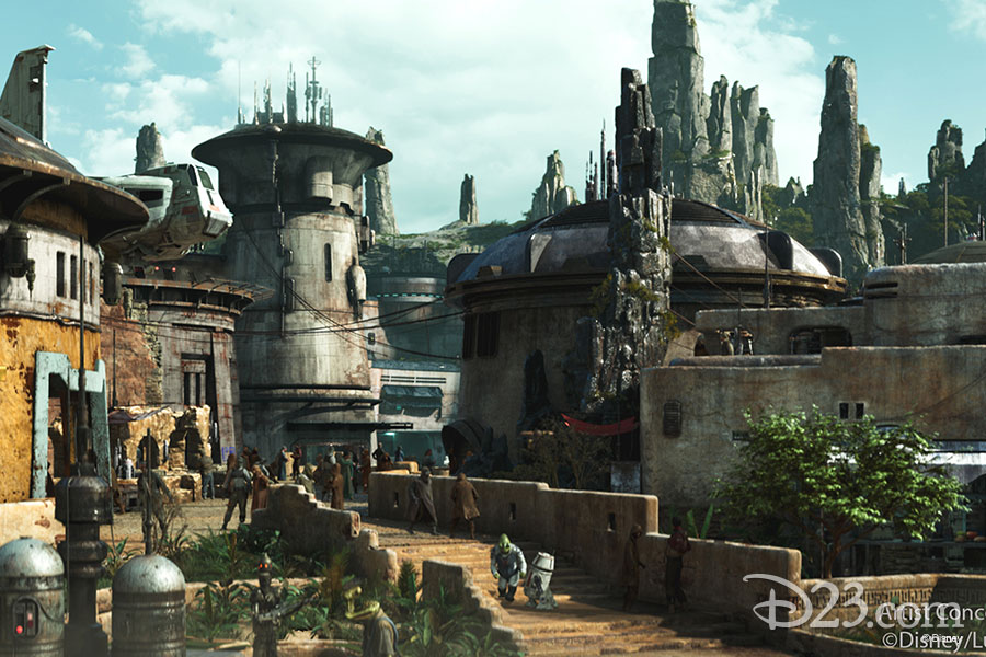 inauguração Star Wars Galaxy's Edge