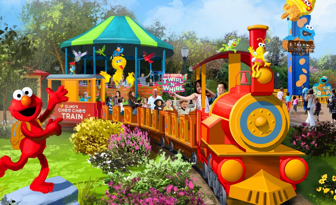 Área da Vila Sésamo no Sea World - Data de estreia divulgada