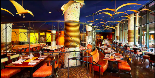 restaurante do Disney's Animal Kingdom Lodge