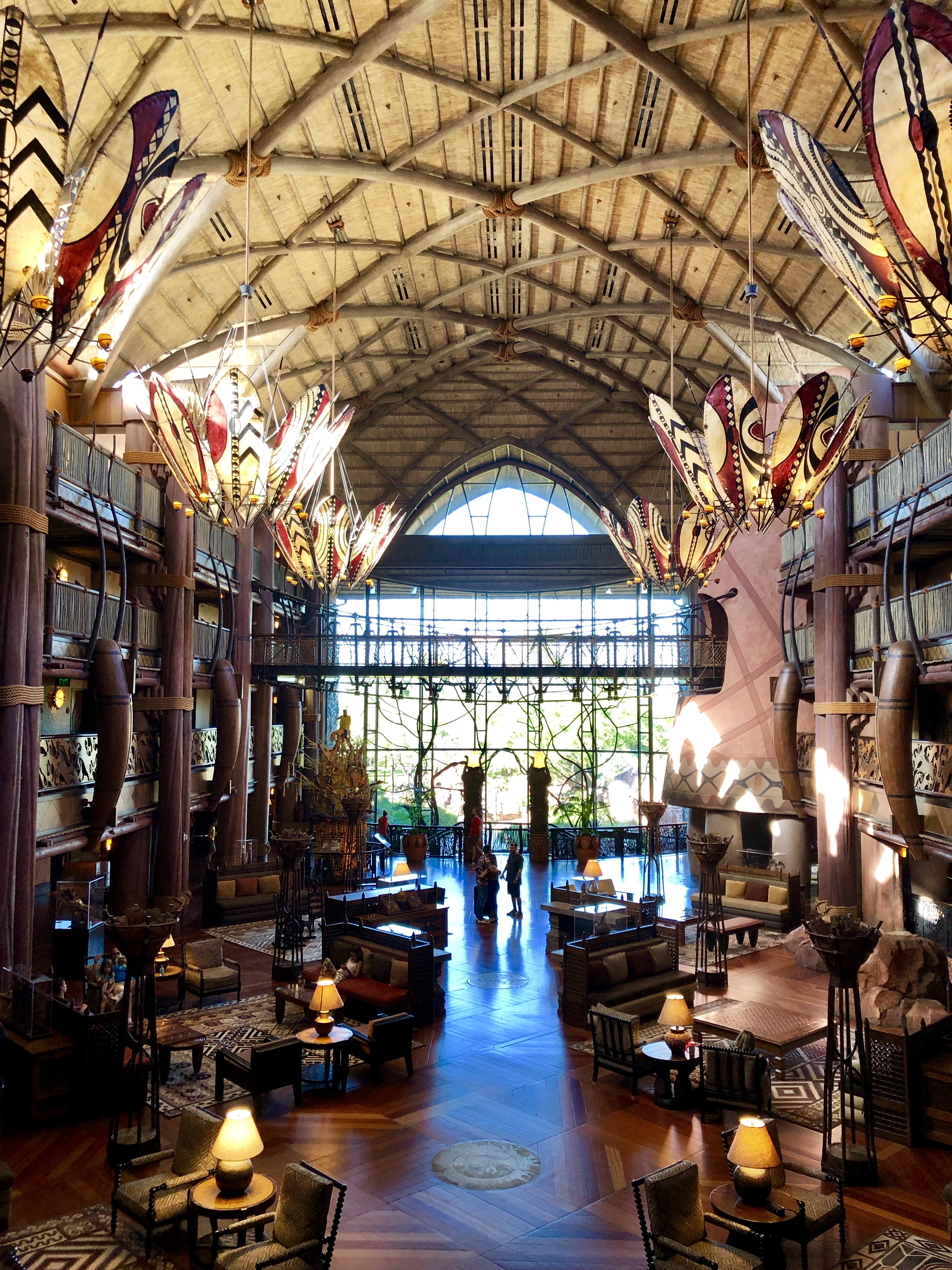 restaurante do Disney's Animal Kingdom Lodge