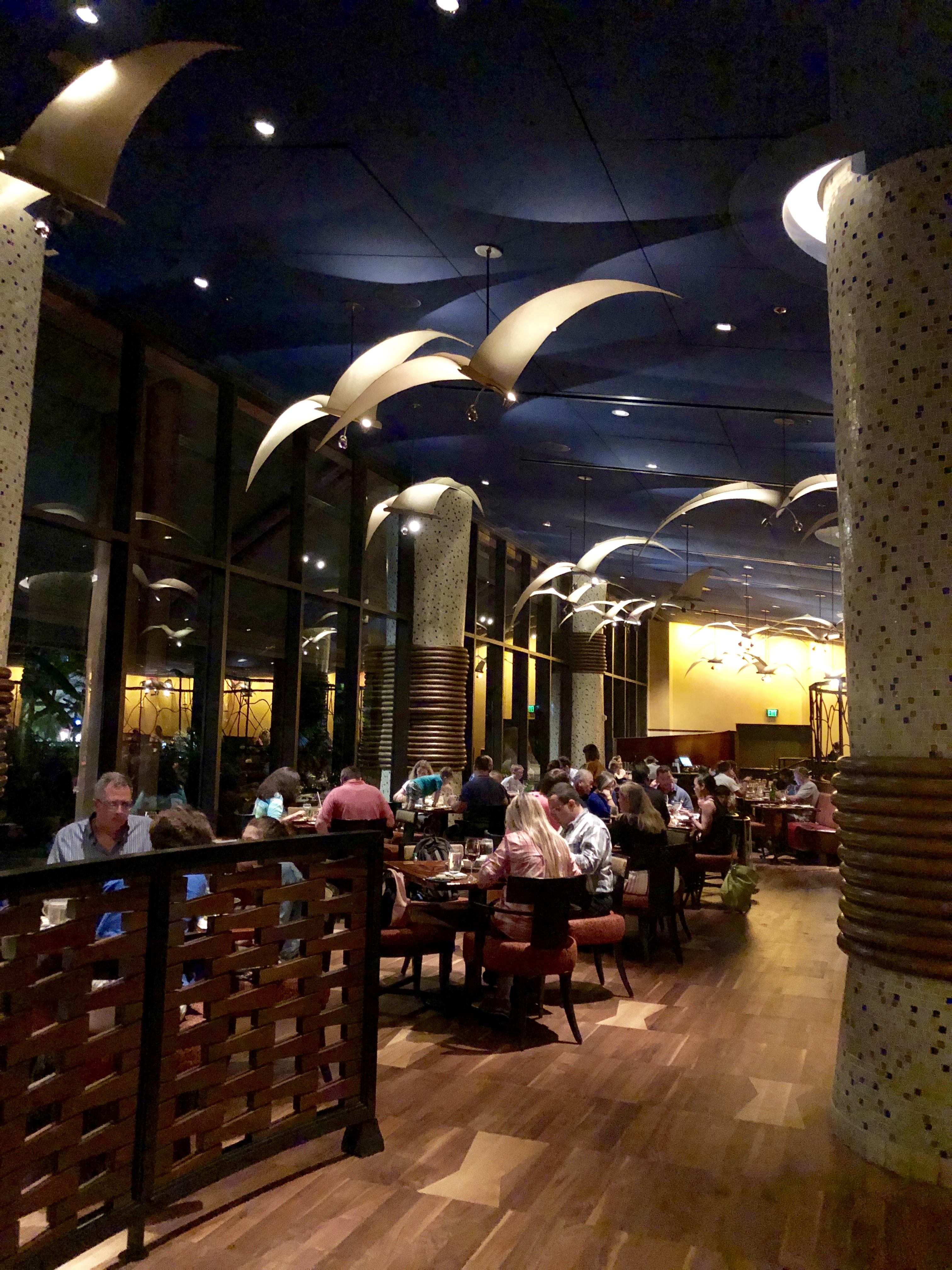 restaurante do Disney's Animal Kingdom Lodge