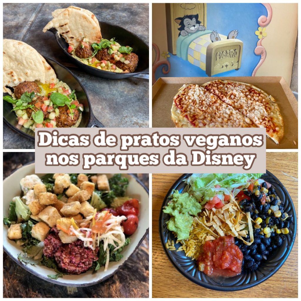 Onde comer comida vegana nos parques da Disney