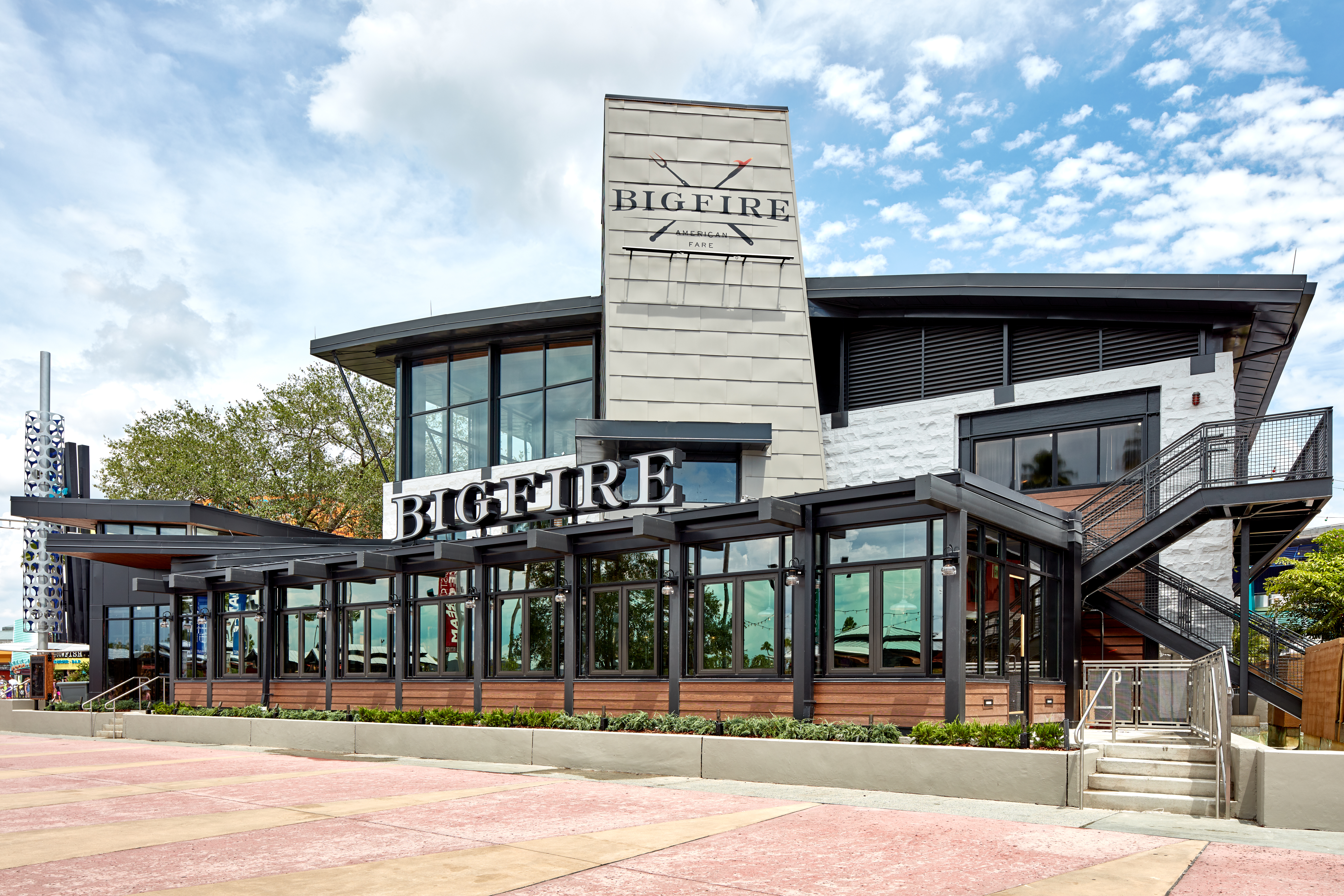 Novo restaurante Bigfire no Universal CityWalk