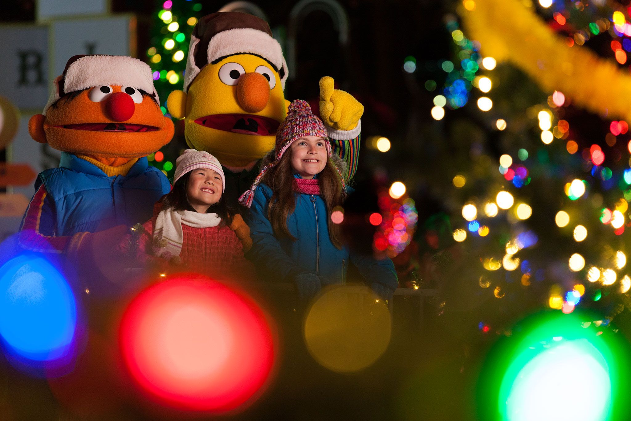 SeaWorld Orlando tem novo desfile durante a Christmas Celebration