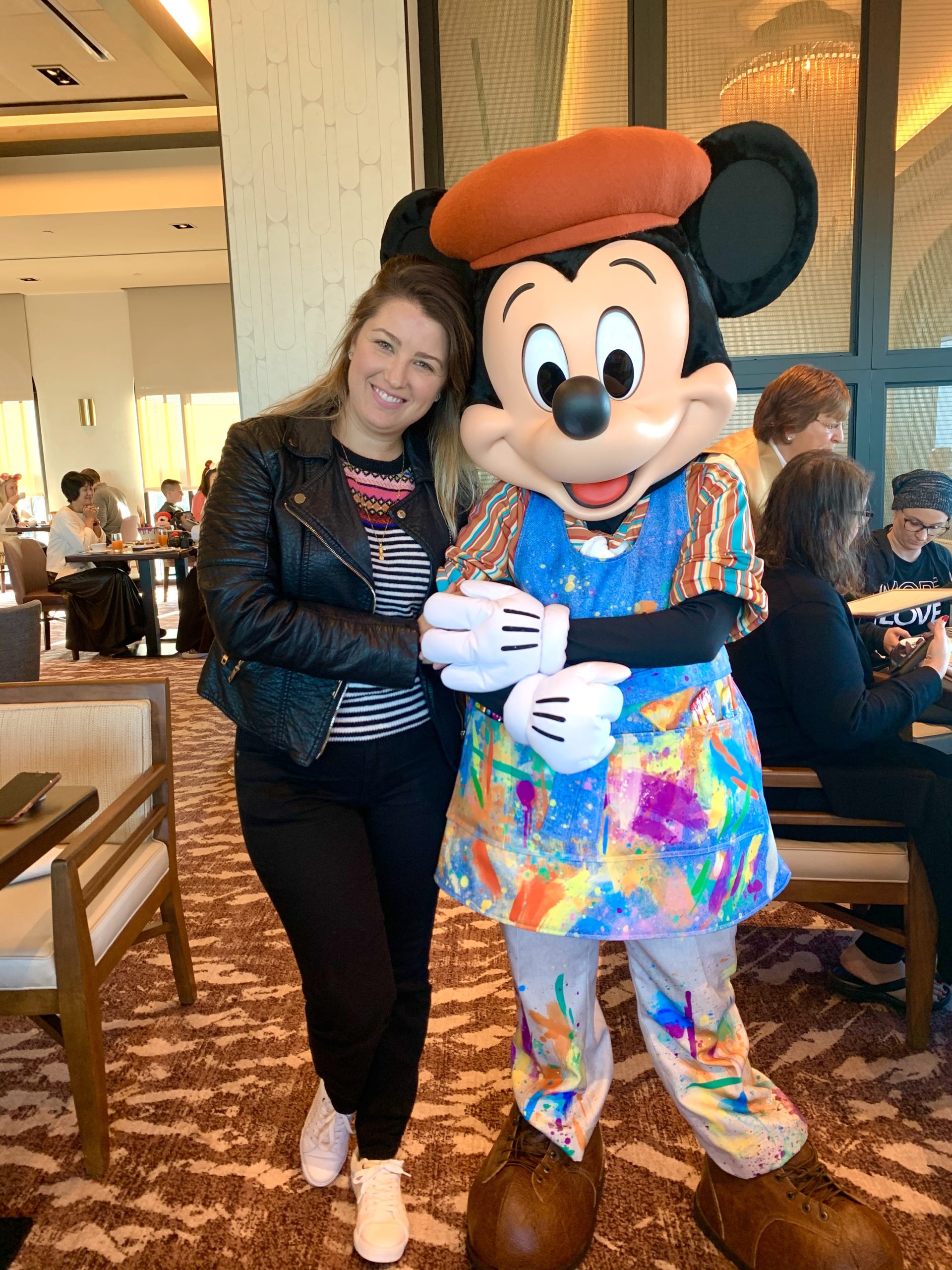 Topolino's Terrace - refeição com Mickey e amigos