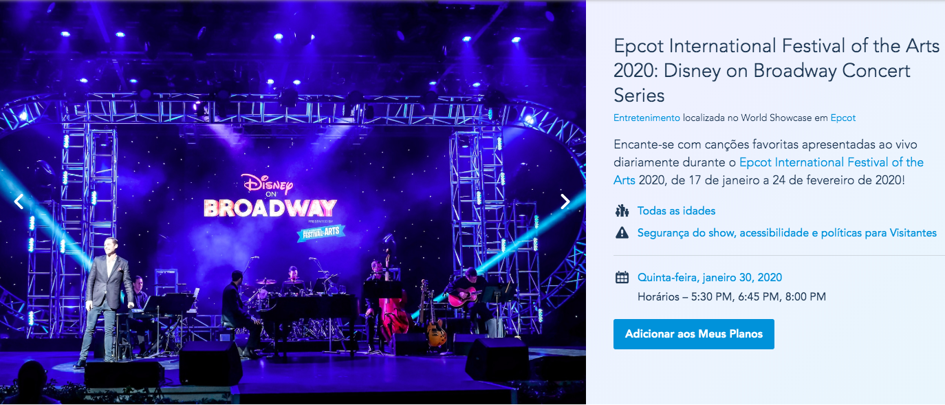 Epcot Festival of the Arts