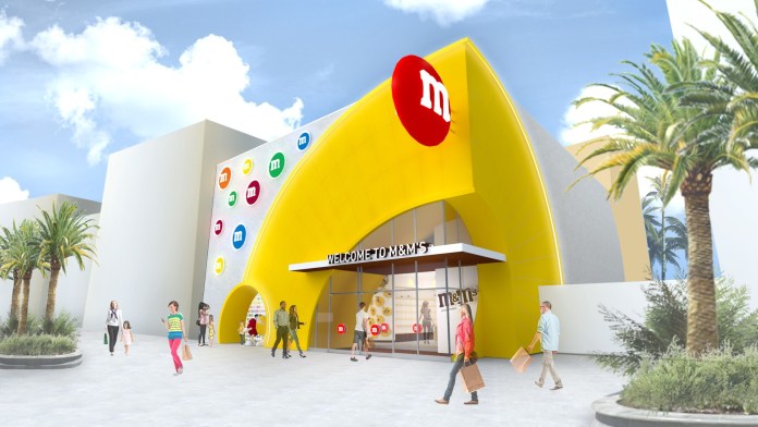 Loja da M&M em Disney Springs