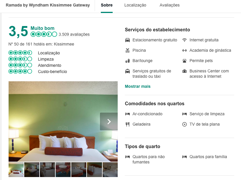 hospedagem com desconto Ramada by Wyndham Kissimmee