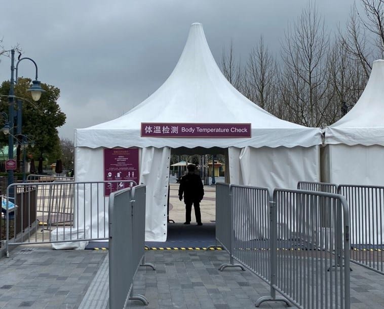 Disneyland Shanghai Coronavírus