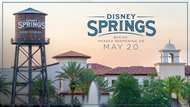 Disney anuncia que reabrirá Disney Springs ainda este mês