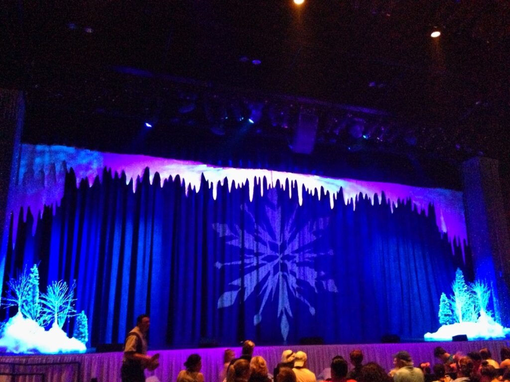 show frozen hollywood studios
